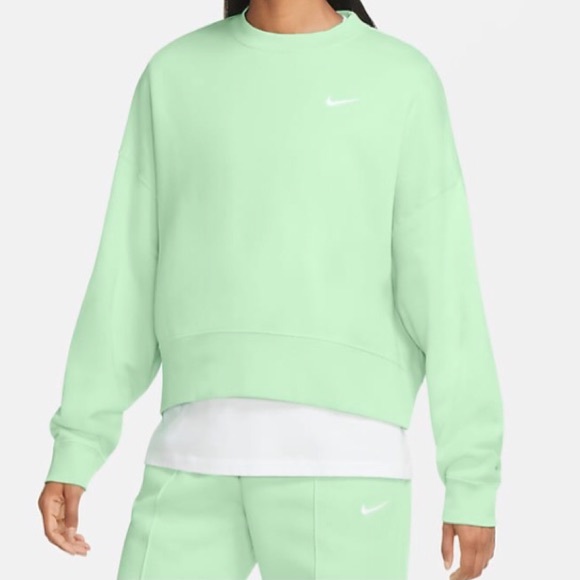 Nike Sportswear Essential Fleece Crew Sweatshirt - Picture 1 of 16